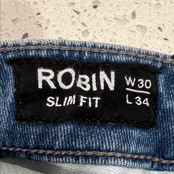 STRELLSON 30x34 Flex Cross Robin Slim Fit Men's Jeans Cotton/Elastane Blend - Picture 14 of 16